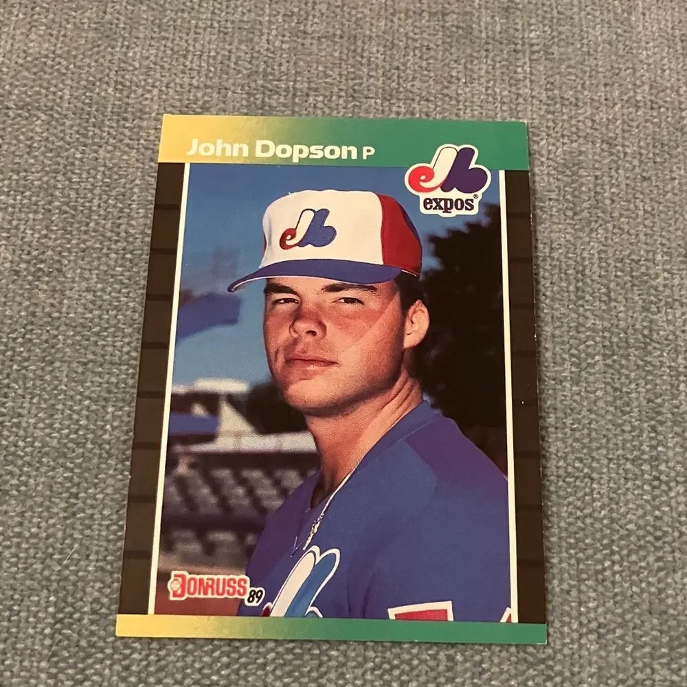1989 Donruss Montreal Expos Baseball Card Trading Card